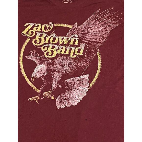 Zac Brown Band Country Music Unisex T-Shirt Multicolor Graphic Print Size M - Picture 5 of 8